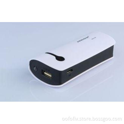 Rechargeable 5600mah 5V 1A battery power bank LED Flashligh